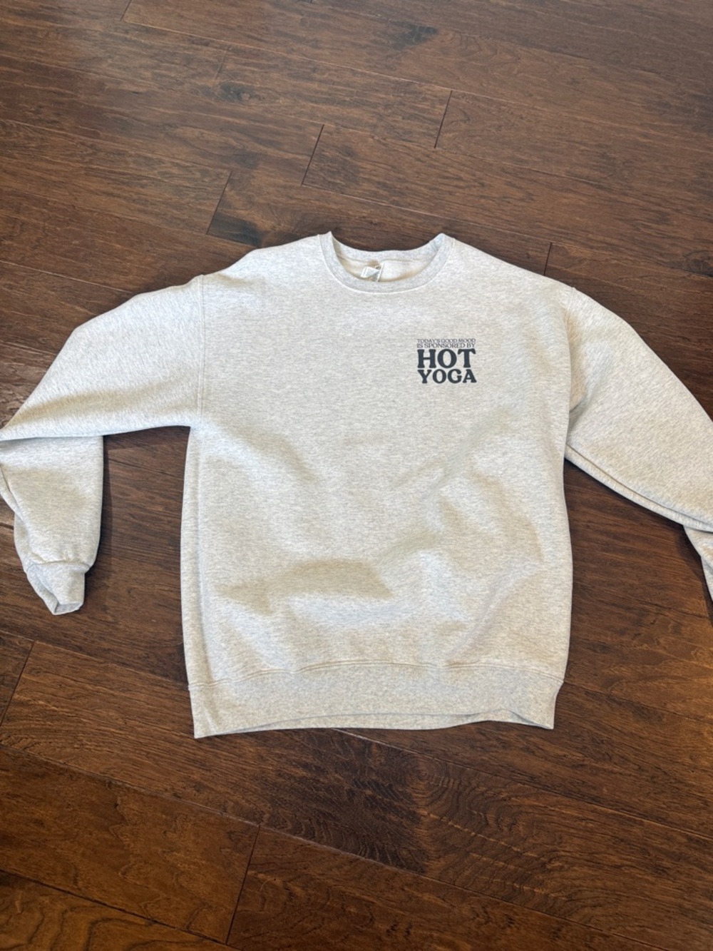 Women's Crewneck Sweatshirt - Light Gray